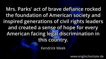 Englisches Zitat von Kendrick Meek als Bild