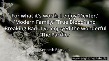 Englisches Zitat von Kenneth Branagh als Bild