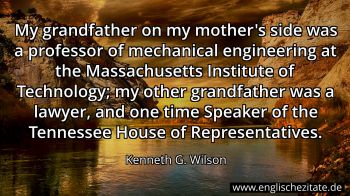 Englisches Zitat von Kenneth G. Wilson als Bild