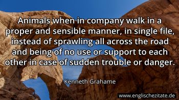 Englisches Zitat von Kenneth Grahame als Bild