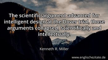Englisches Zitat von Kenneth R. Miller als Bild