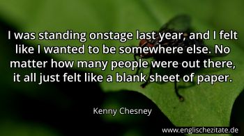 Englisches Zitat von Kenny Chesney als Bild