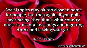 Englisches Zitat von Kenny Chesney als Bild