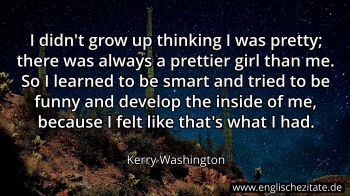 Englisches Zitat von Kerry Washington als Bild