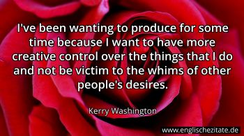 Englisches Zitat von Kerry Washington als Bild