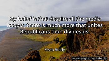 Englisches Zitat von Kevin Brady als Bild