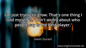 Englisches Zitat von Kevin Durant als Bild