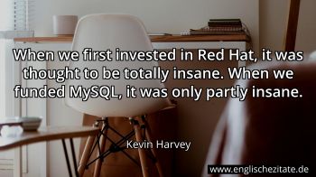 Englisches Zitat von Kevin Harvey als Bild