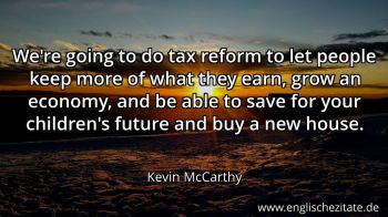 Englisches Zitat von Kevin McCarthy als Bild