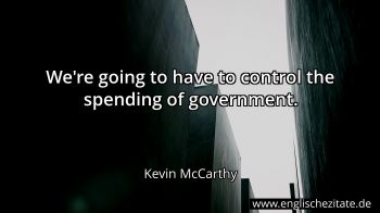 Englisches Zitat von Kevin McCarthy als Bild