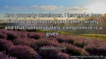 Englisches Zitat von Kevin McCloud als Bild