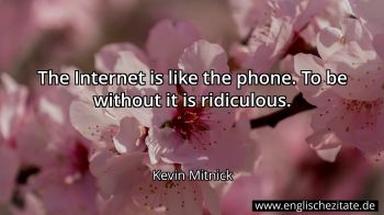 Englisches Zitat von Kevin Mitnick als Bild