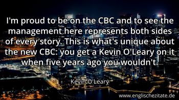 Englisches Zitat von Kevin O'Leary als Bild