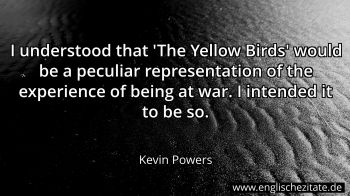 Englisches Zitat von Kevin Powers als Bild