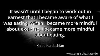 Englisches Zitat von Khloe Kardashian als Bild