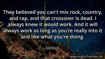 Englisches Zitat von Kid Rock als Bild