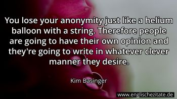 Englisches Zitat von Kim Basinger als Bild