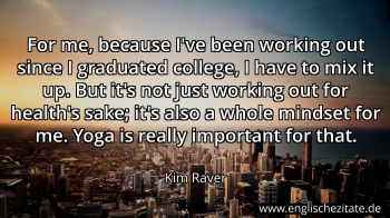 Englisches Zitat von Kim Raver als Bild