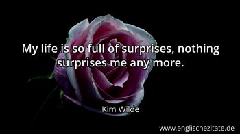 Englisches Zitat von Kim Wilde als Bild