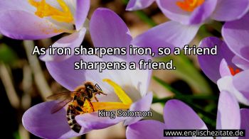 Englisches Zitat von King Solomon als Bild