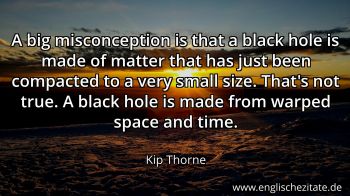 Englisches Zitat von Kip Thorne als Bild