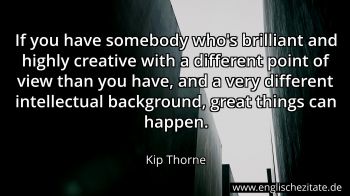 Englisches Zitat von Kip Thorne als Bild