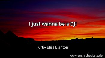 Englisches Zitat von Kirby Bliss Blanton als Bild