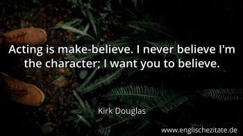 Englisches Zitat von Kirk Douglas als Bild