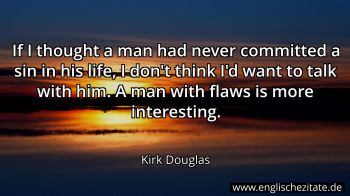 Englisches Zitat von Kirk Douglas als Bild