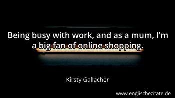 Englisches Zitat von Kirsty Gallacher als Bild