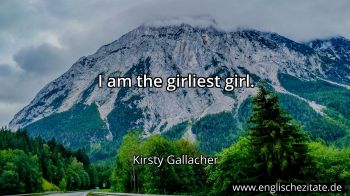 Englisches Zitat von Kirsty Gallacher als Bild