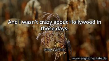 Englisches Zitat von Kitty Carlisle als Bild