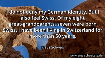 Englisches Zitat von Klaus Schwab als Bild