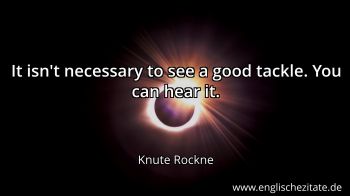 Englisches Zitat von Knute Rockne als Bild