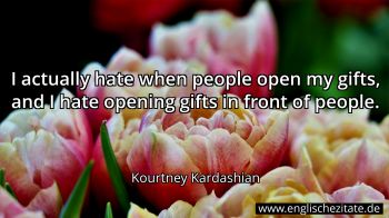 Englisches Zitat von Kourtney Kardashian als Bild