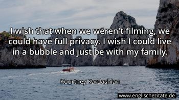 Englisches Zitat von Kourtney Kardashian als Bild