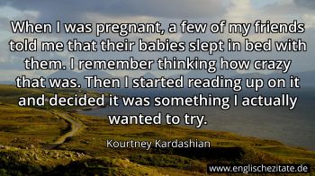 Englisches Zitat von Kourtney Kardashian als Bild