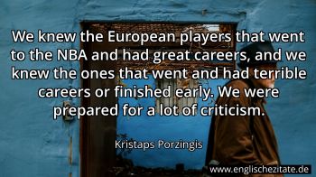 Englisches Zitat von Kristaps Porzingis als Bild
