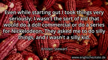 Englisches Zitat von Kristen Stewart als Bild