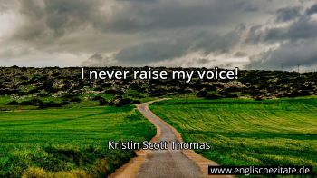 Englisches Zitat von Kristin Scott Thomas als Bild
