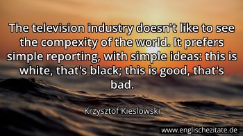 Englisches Zitat von Krzysztof Kieslowski als Bild