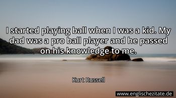 Englisches Zitat von Kurt Russell als Bild