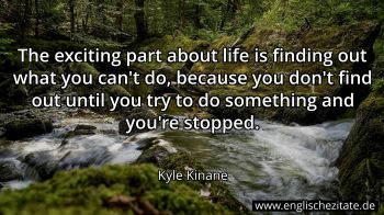 Englisches Zitat von Kyle Kinane als Bild