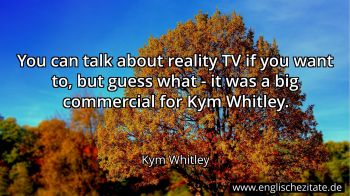 Englisches Zitat von Kym Whitley als Bild