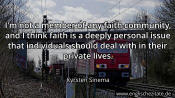 Englisches Zitat von Kyrsten Sinema als Bild