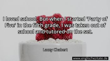 Englisches Zitat von Lacey Chabert als Bild