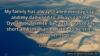 Englisches Zitat von Lacey Chabert als Bild