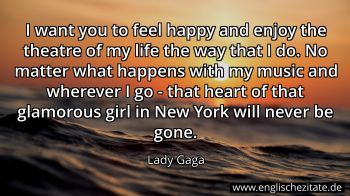 Englisches Zitat von Lady Gaga als Bild