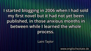 Englisches Zitat von Laini Taylor als Bild