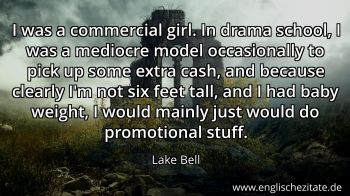 Englisches Zitat von Lake Bell als Bild